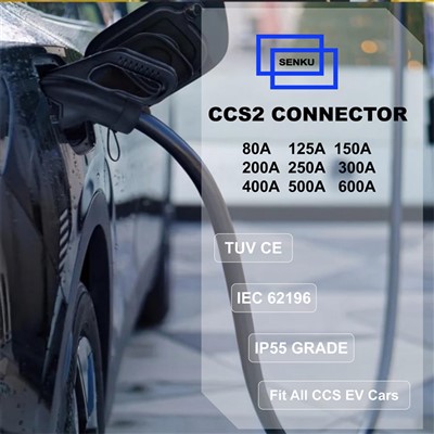 สถานีชาร์จความเร็วสูงพิเศษและรถยนต์ไฟฟ้ากำลังสูง 800V 600A